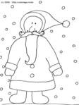 Le Pre Nol sous la neige -- 23/12/06